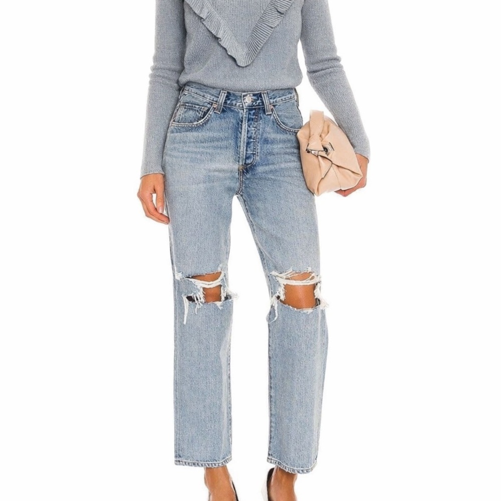 $416 Retail 🔥 Citizens of Humanity NWT!! V Front Wide Leg Jeans Size 28